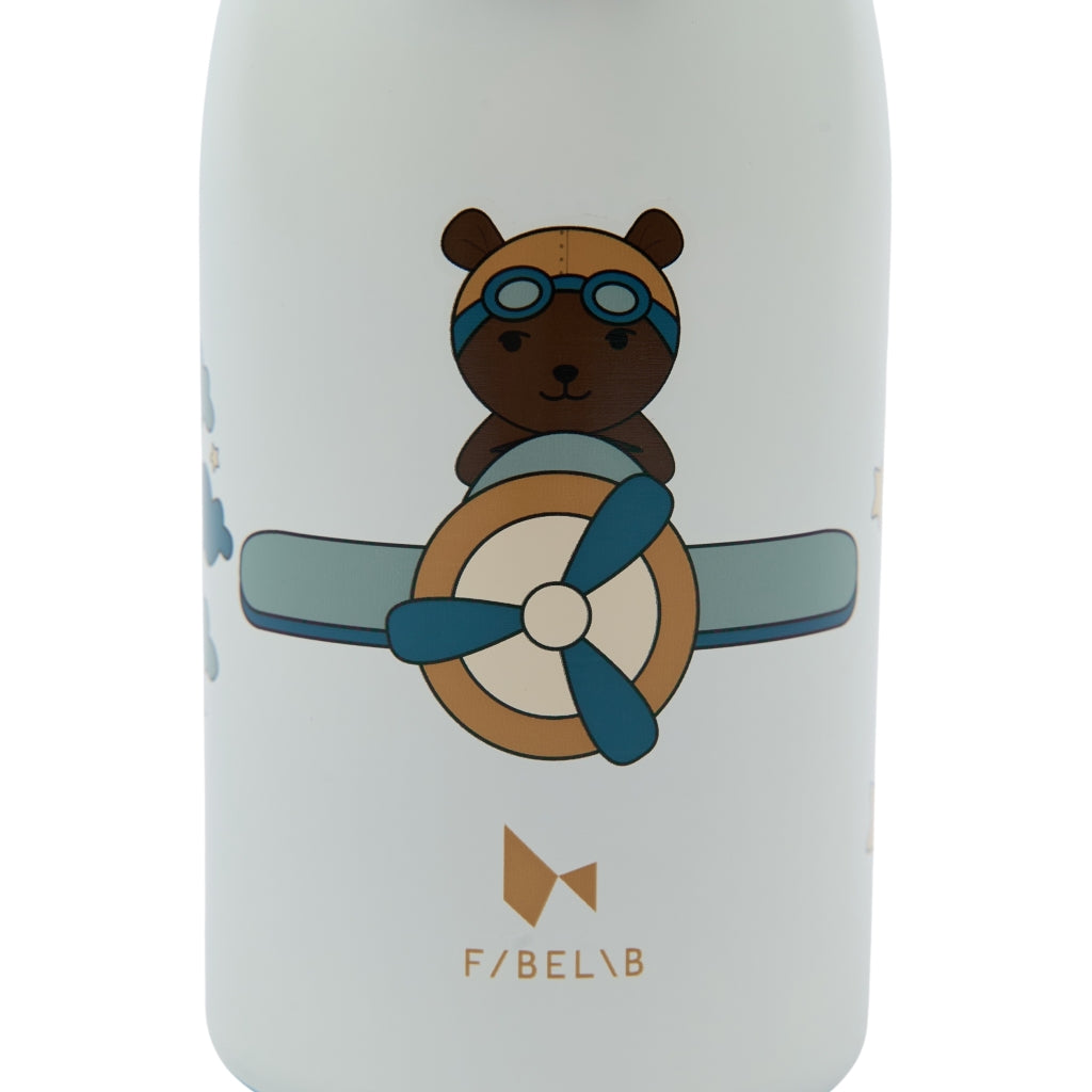 Luxkids Aps Vaikiška gertuvė FABELAB Mažasis skraidantis lokys 320 ml - Image 4