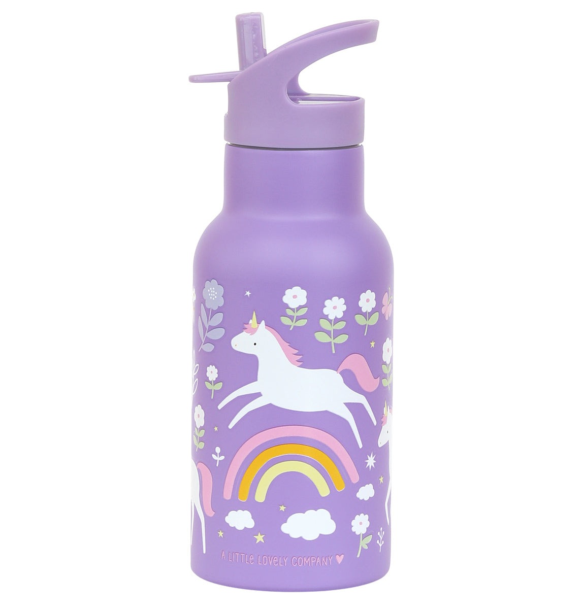 A Little Lovely Company Vaikiška termo gertuvė „Unicorn Dreams“ 350ml
