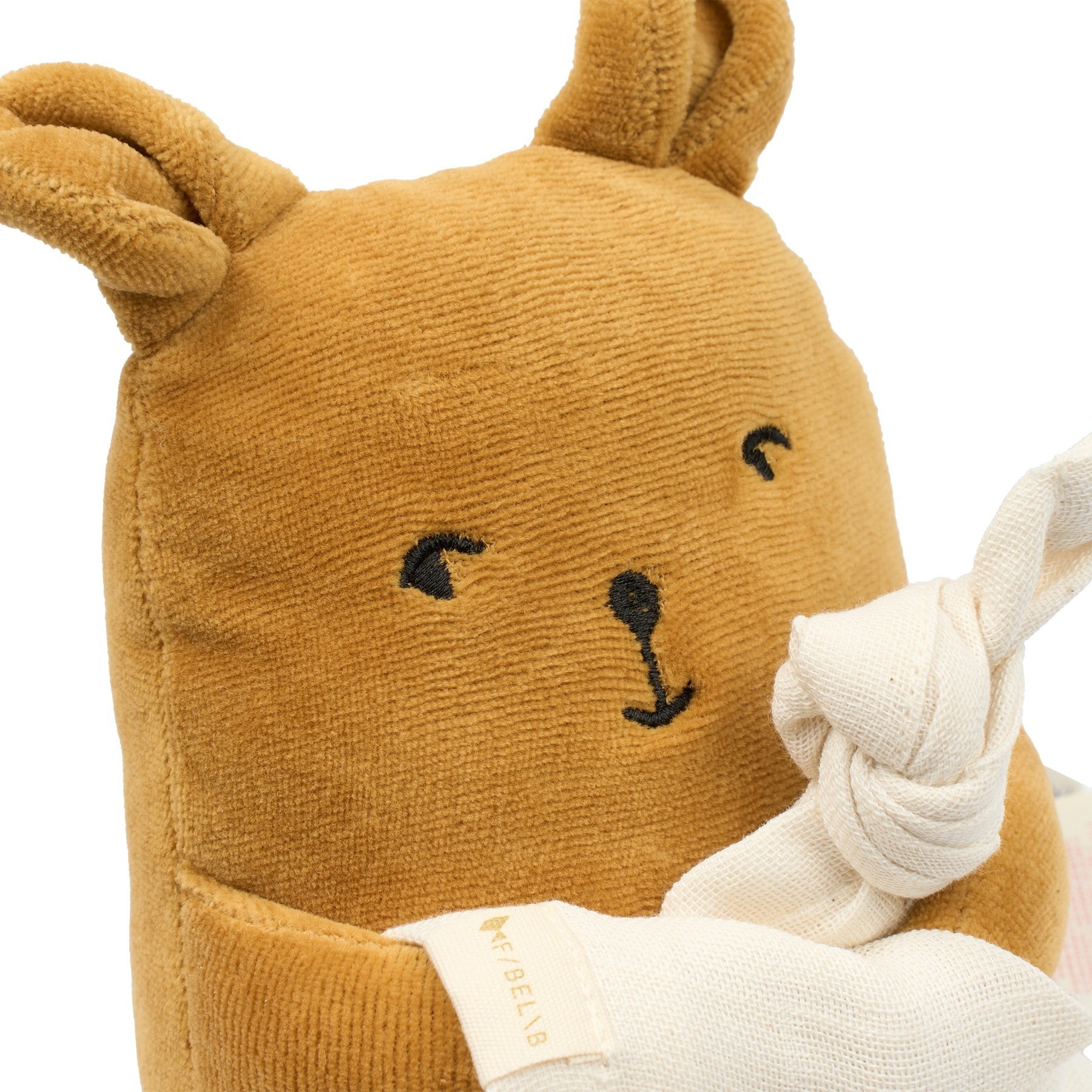 Luxkids Aps Fabbie Music Box Minkštas pliušinis muzikinis žaislas kūdikiams - Meška - Image 3