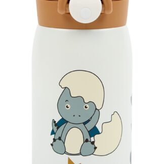 Luxkids Aps Vaikiška termo gertuvė FABELAB DINOLAND BLUE 320 ml