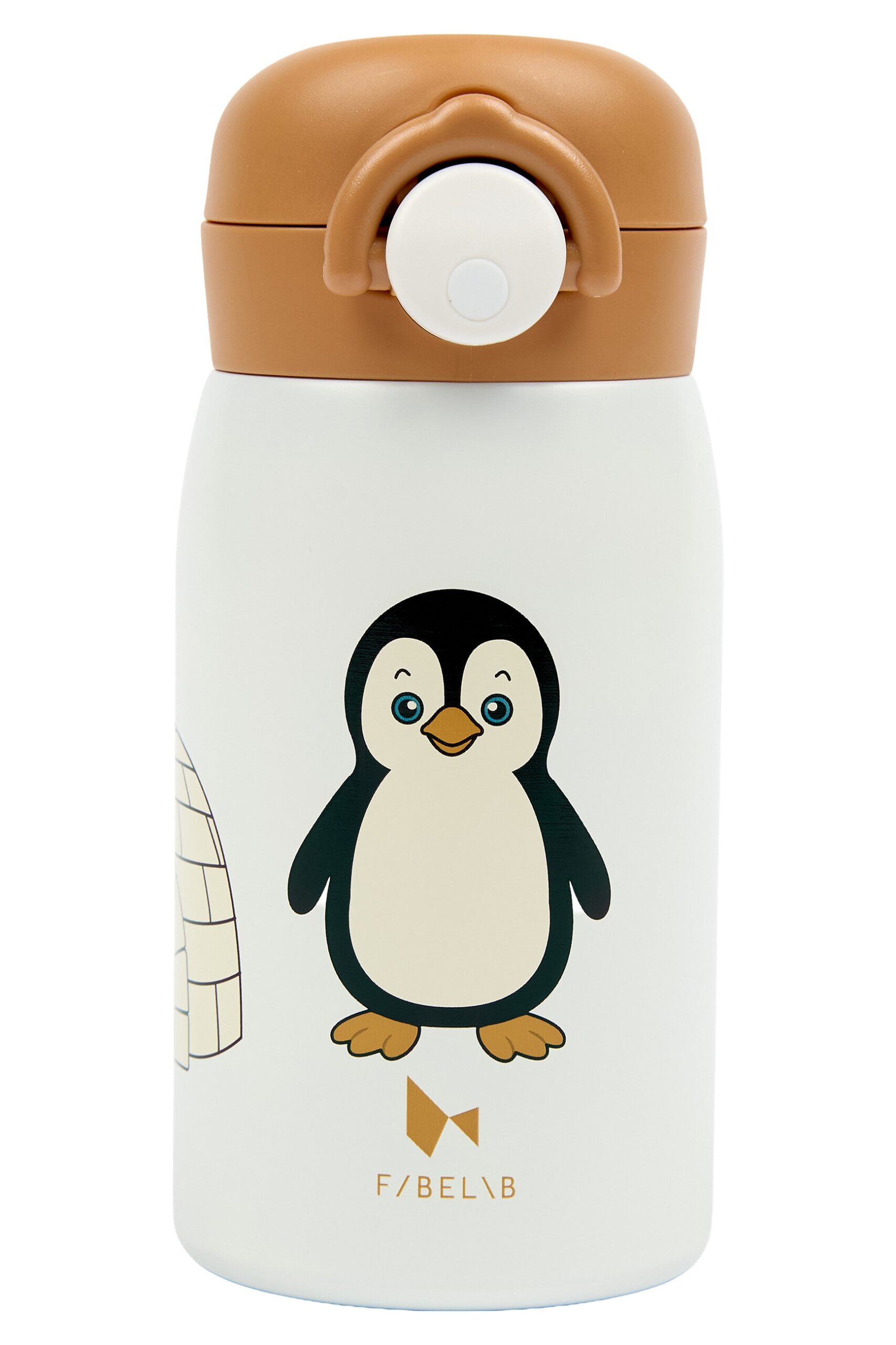 Luxkids Aps Vaikiška termo gertuvė FABELAB PINGVINAS 320 ml