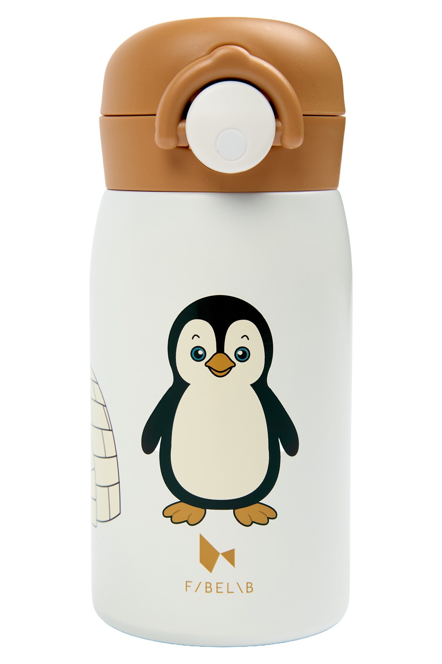 Luxkids Aps Vaikiška termo gertuvė FABELAB PINGVINAS 320 ml - Image 4