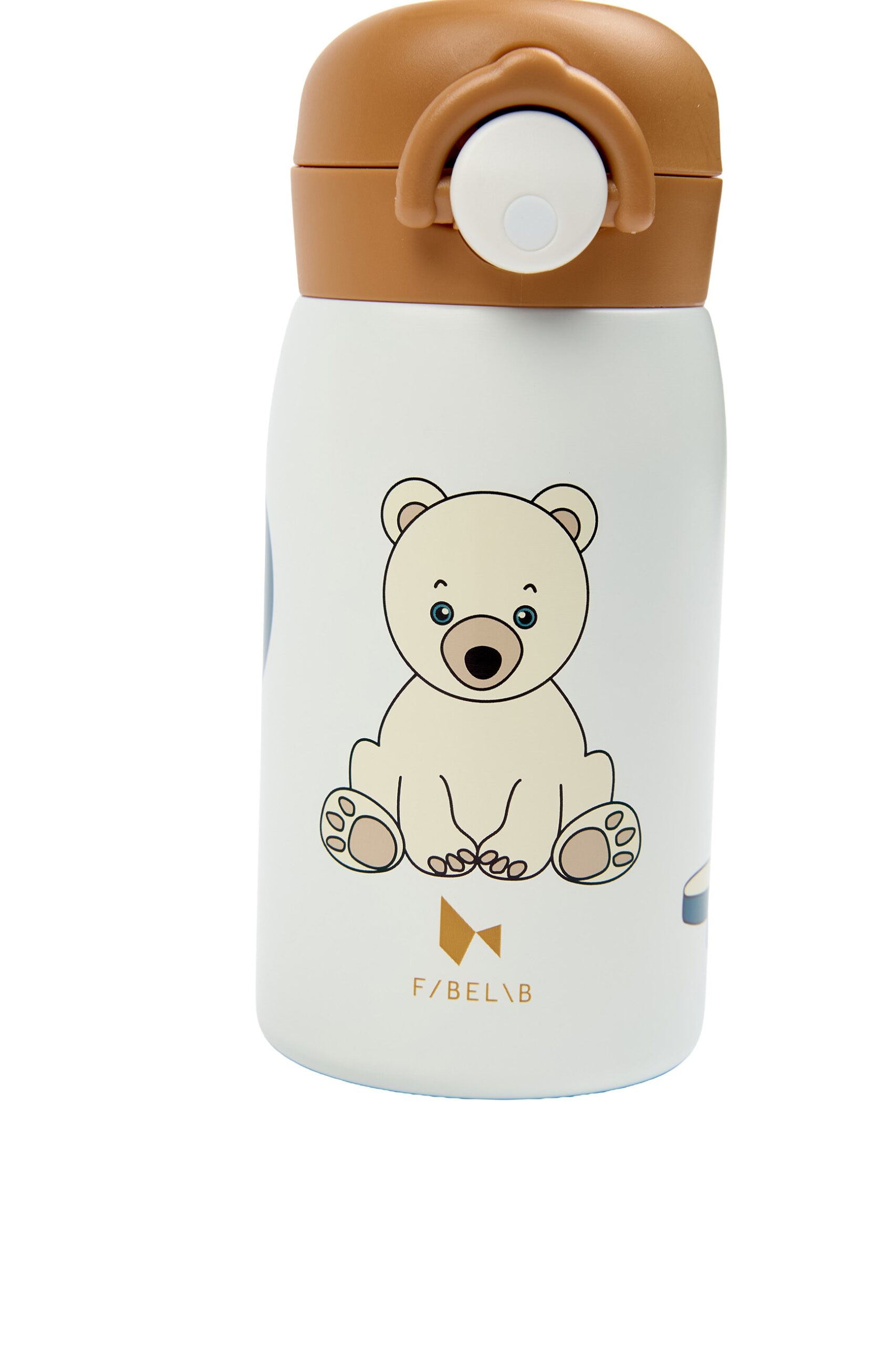 Luxkids Aps Vaikiška termo gertuvė FABELAB POLIARINĖ MEŠKA 320 ml - Image 6