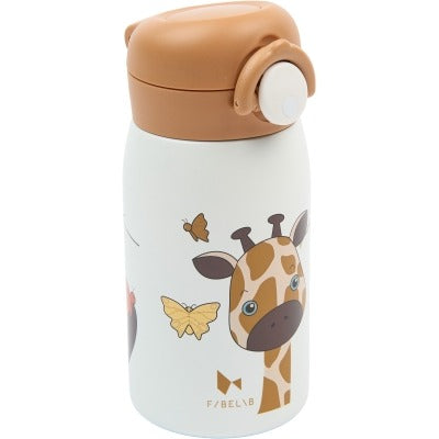 Luxkids Aps Vaikiška termo gertuvė FABELAB Giraf 320 ml