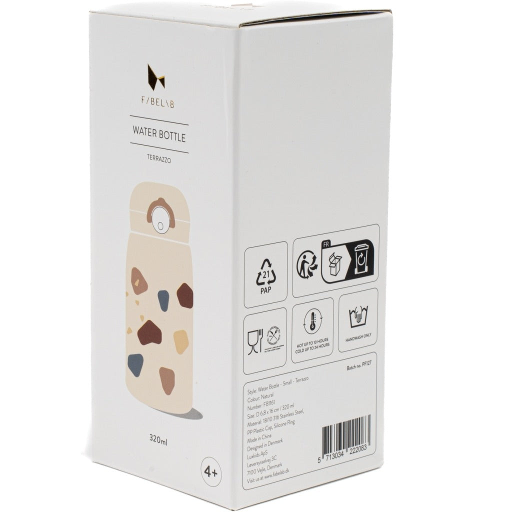 Luxkids Aps Vaikiška termo gertuvė FABELAB Terrazzo 320 ml - Image 4