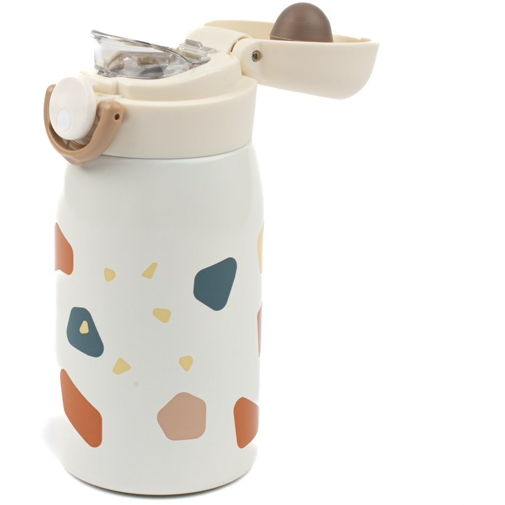 Luxkids Aps Vaikiška termo gertuvė FABELAB Terrazzo 320 ml - Image 2