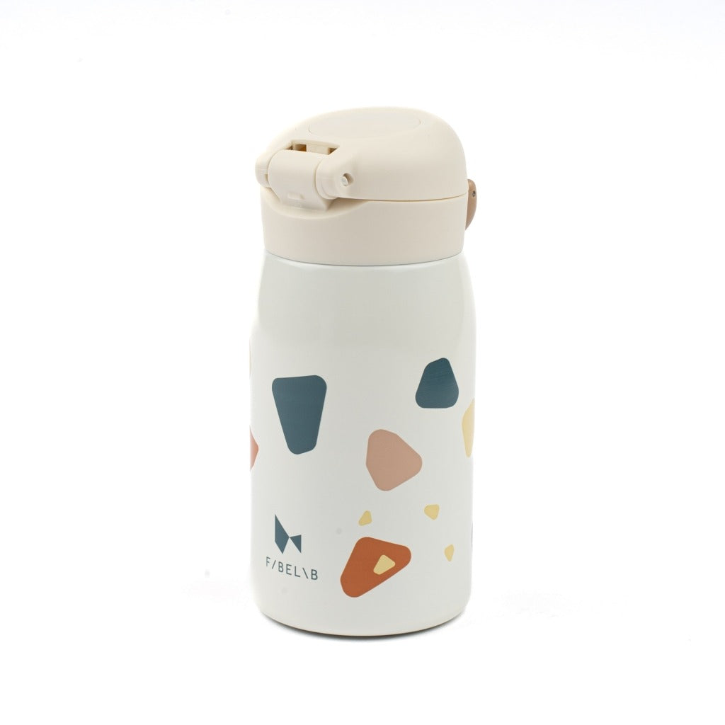Luxkids Aps Vaikiška termo gertuvė FABELAB Terrazzo 320 ml - Image 5