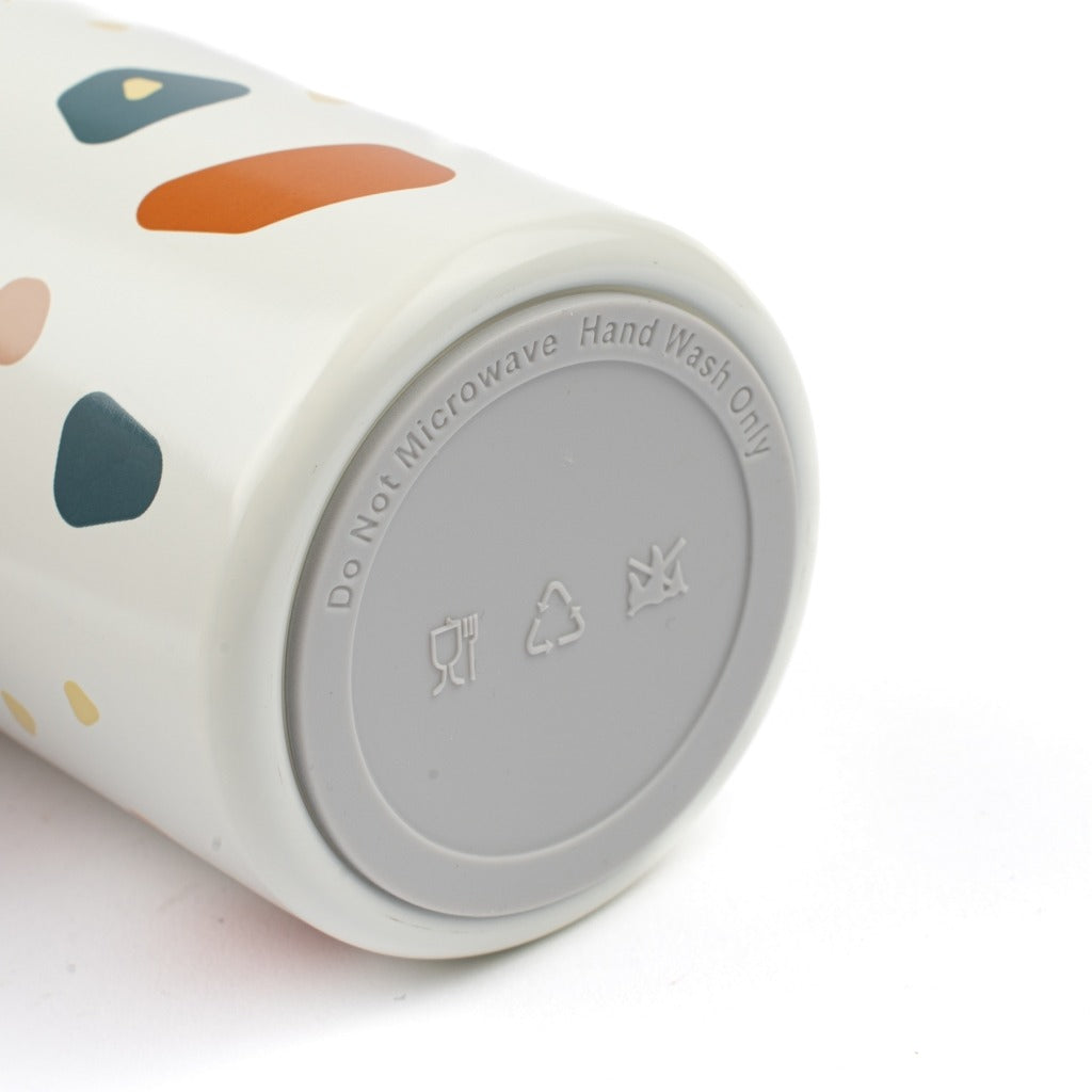 Luxkids Aps Vaikiška termo gertuvė FABELAB Terrazzo 320 ml - Image 7