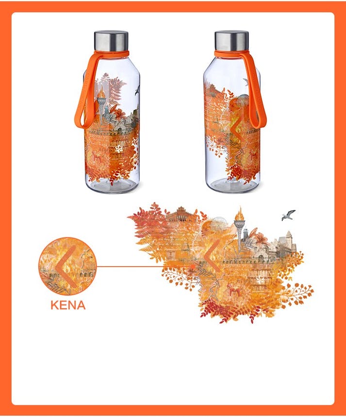Carl Oscar WisdomFlask gertuvė 650ml - Fire - stilinga ir patogi vandens gertuvė kasdienai - Image 4