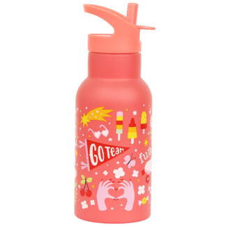 Vaikiška nerūdijančio plieno gertuvė A Little Lovely Company FUN, 350 ml