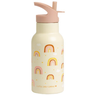Vaikiška nerūdijančio plieno gertuvė A Little Lovely Company RAINBOW, 350 ml